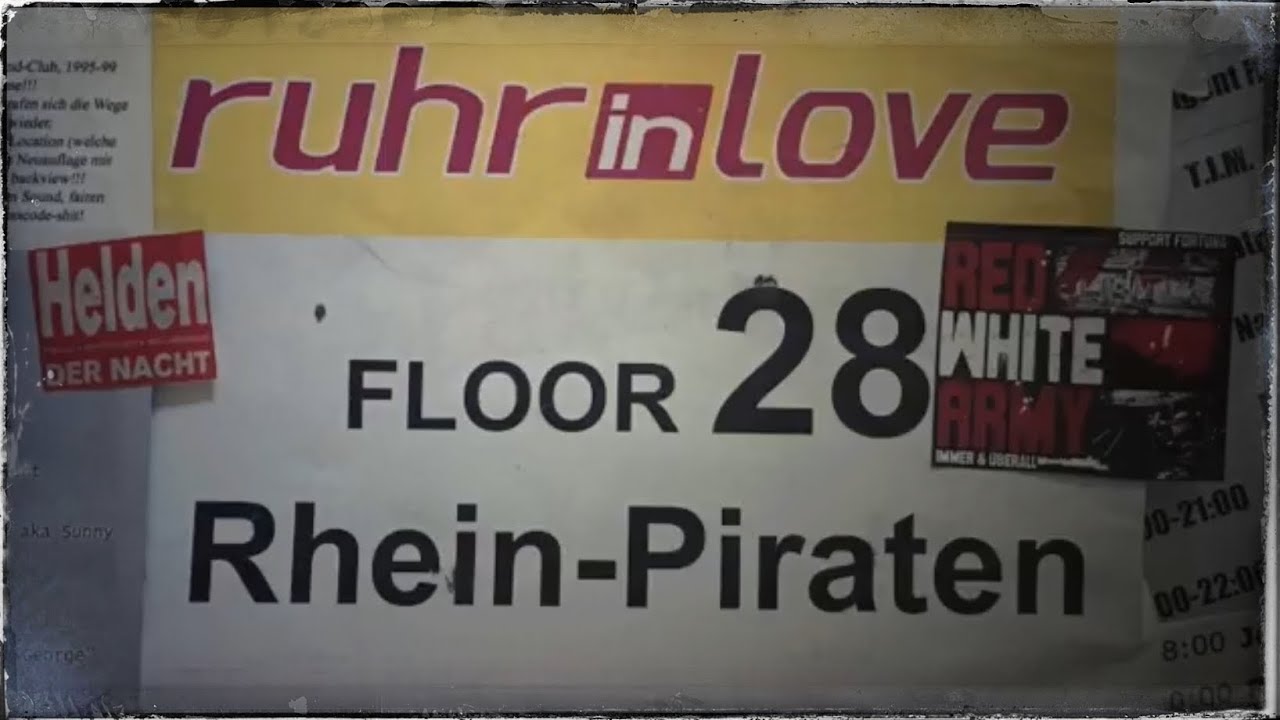 Art of Oldschool Techno Vinyl Mixtape „Ruhr in Love“ Trip to Raveland Dancefloor 28