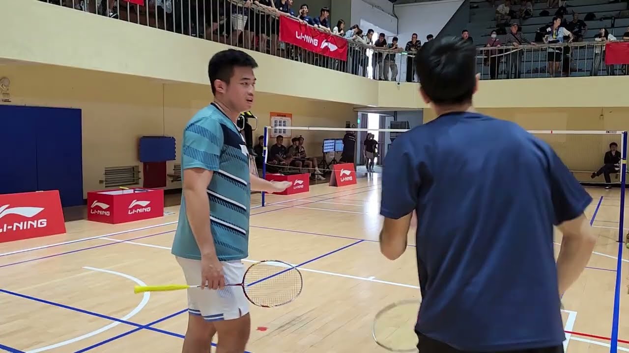 2026李寧中國醫大盃 公開男雙16強 李寧宜暉 張富捷張行銓 vs 球打不好 張慶文李佳韋