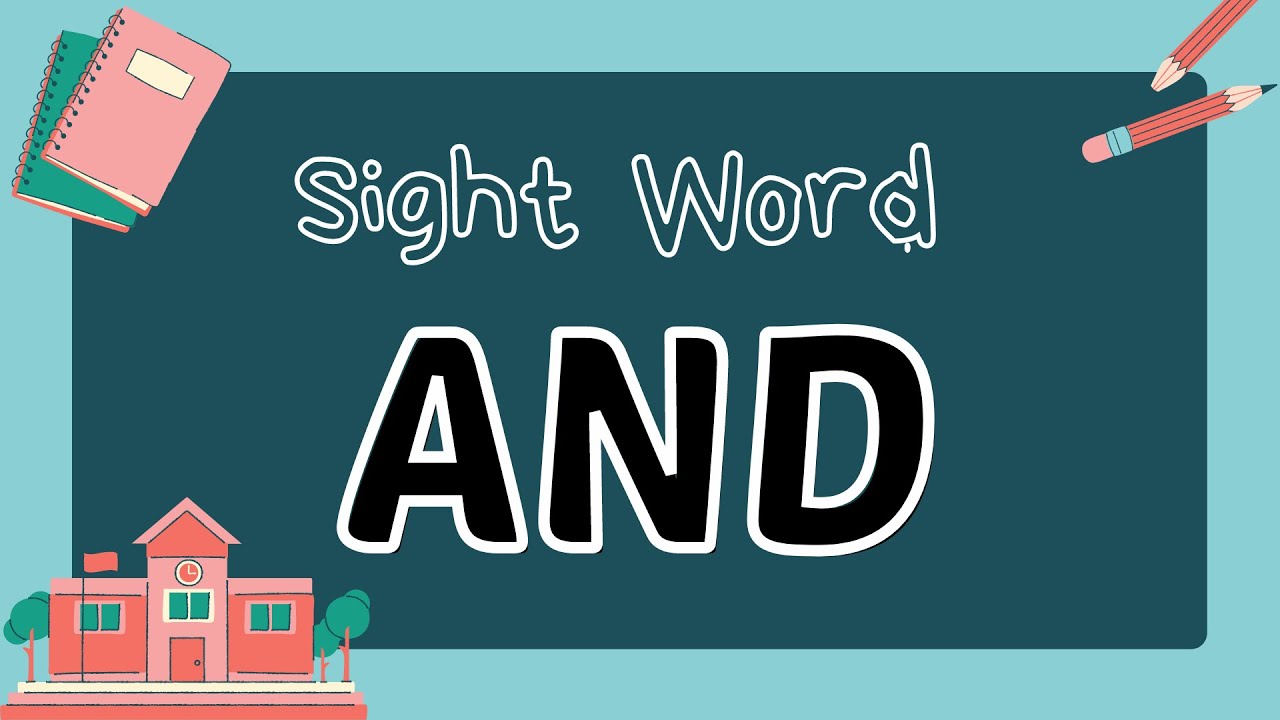 SIGHT WORD AND - INDEPENDENT PRACTICE - Kindergarten & Preschool - Distant Learning