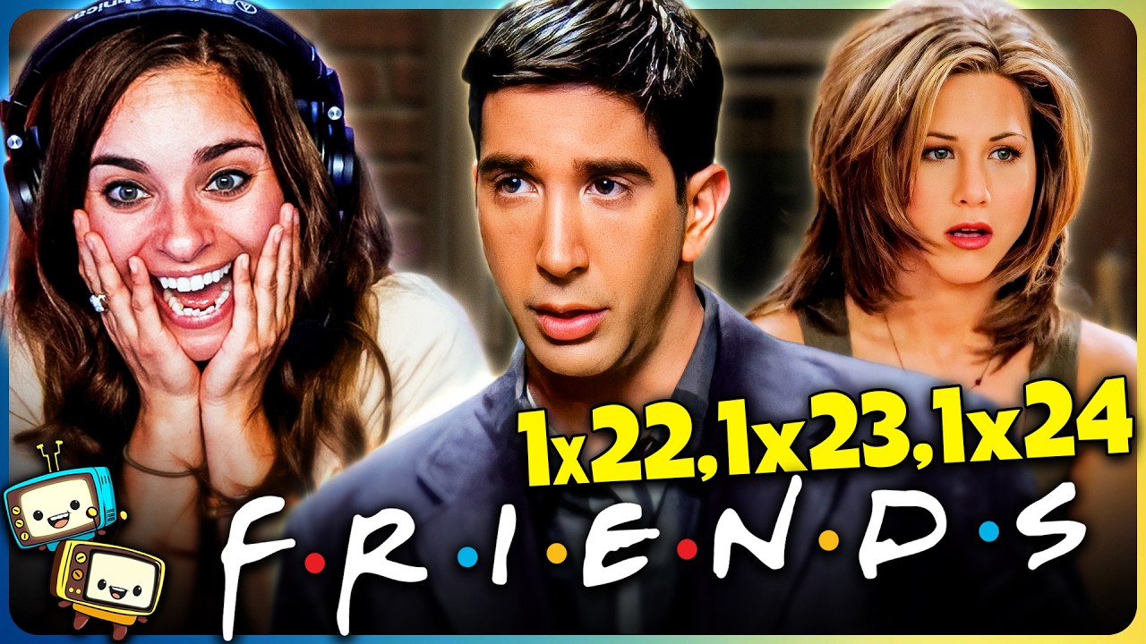 FRIENDS (1994) Season 1 Episodes 1x22, 1x23, and 1x24 SEASON FINALE Reaction! | First Time Watch!