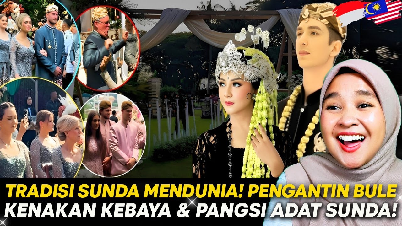 TRADISI SUNDA MENDUNIA! Transformasi Bule Dari Turis Biasa Jadi Pengantin Adat Sunda! BIKIN BANGGA!