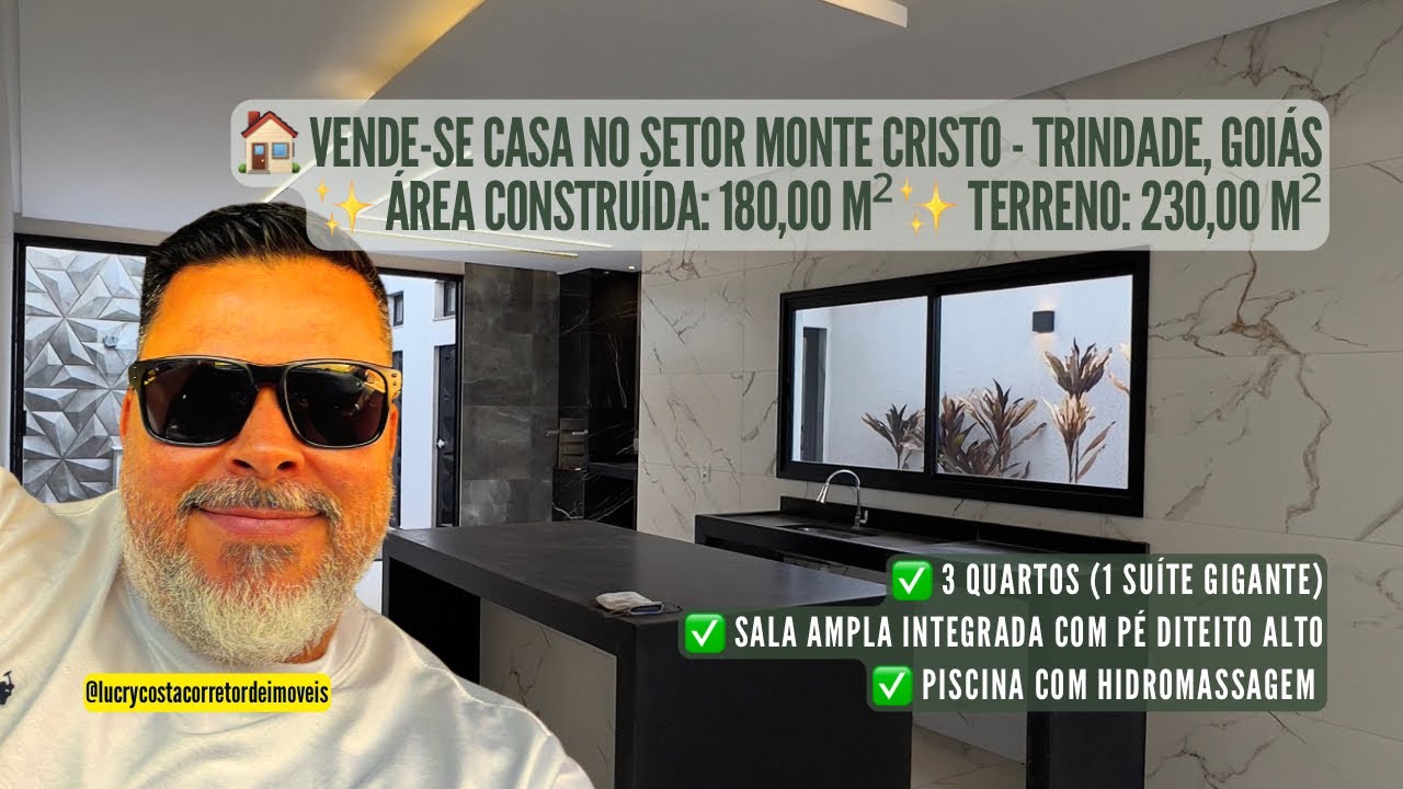 Vende-se Casa no Setor Monte Cristo - Trindade, Goiás