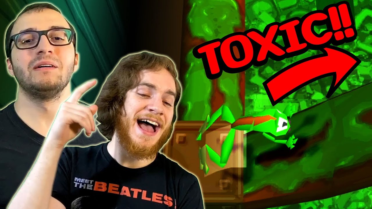 This Game Is TOXIC!! | Frogger (PS1)