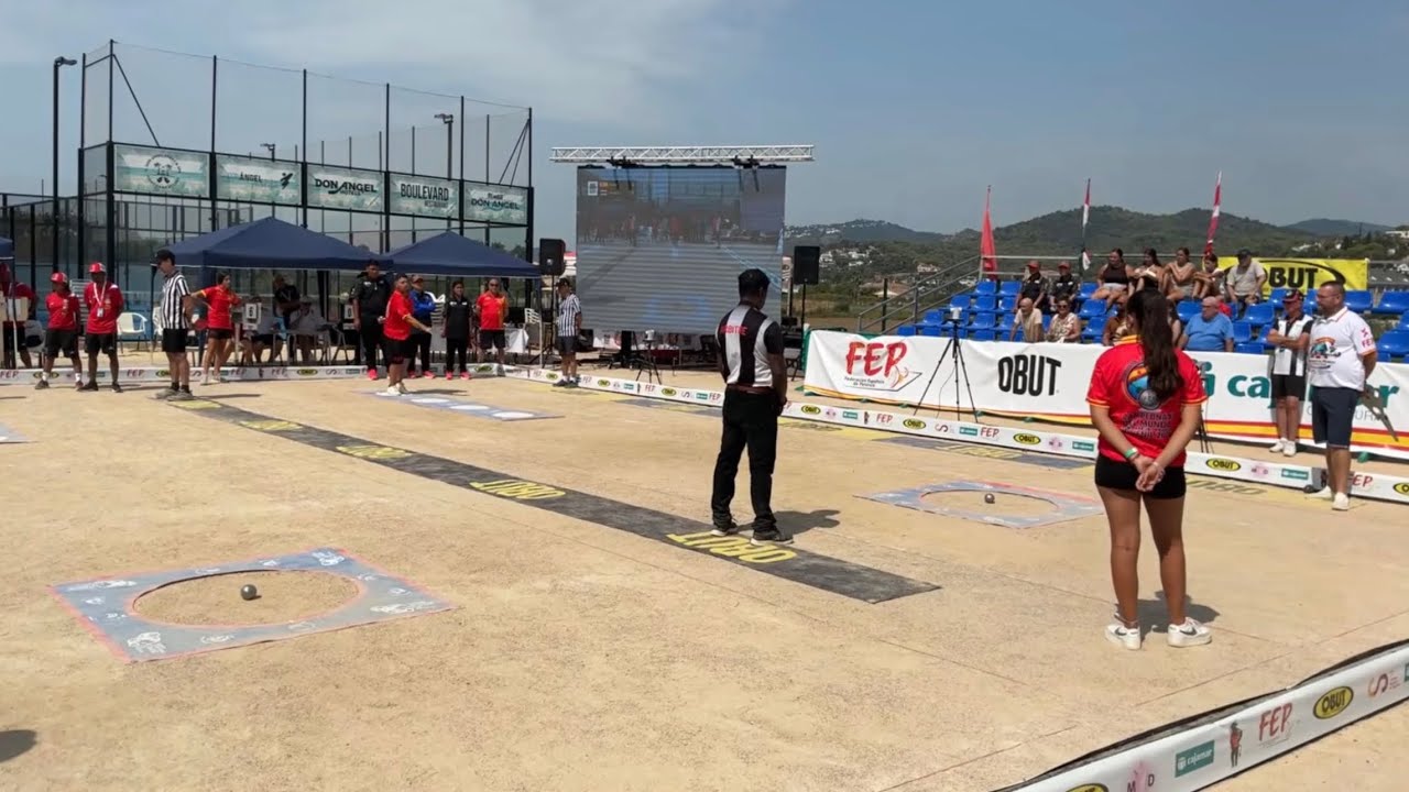 Tir de Pr&eacute;cision World P&eacute;tanque Championships Junior 2026