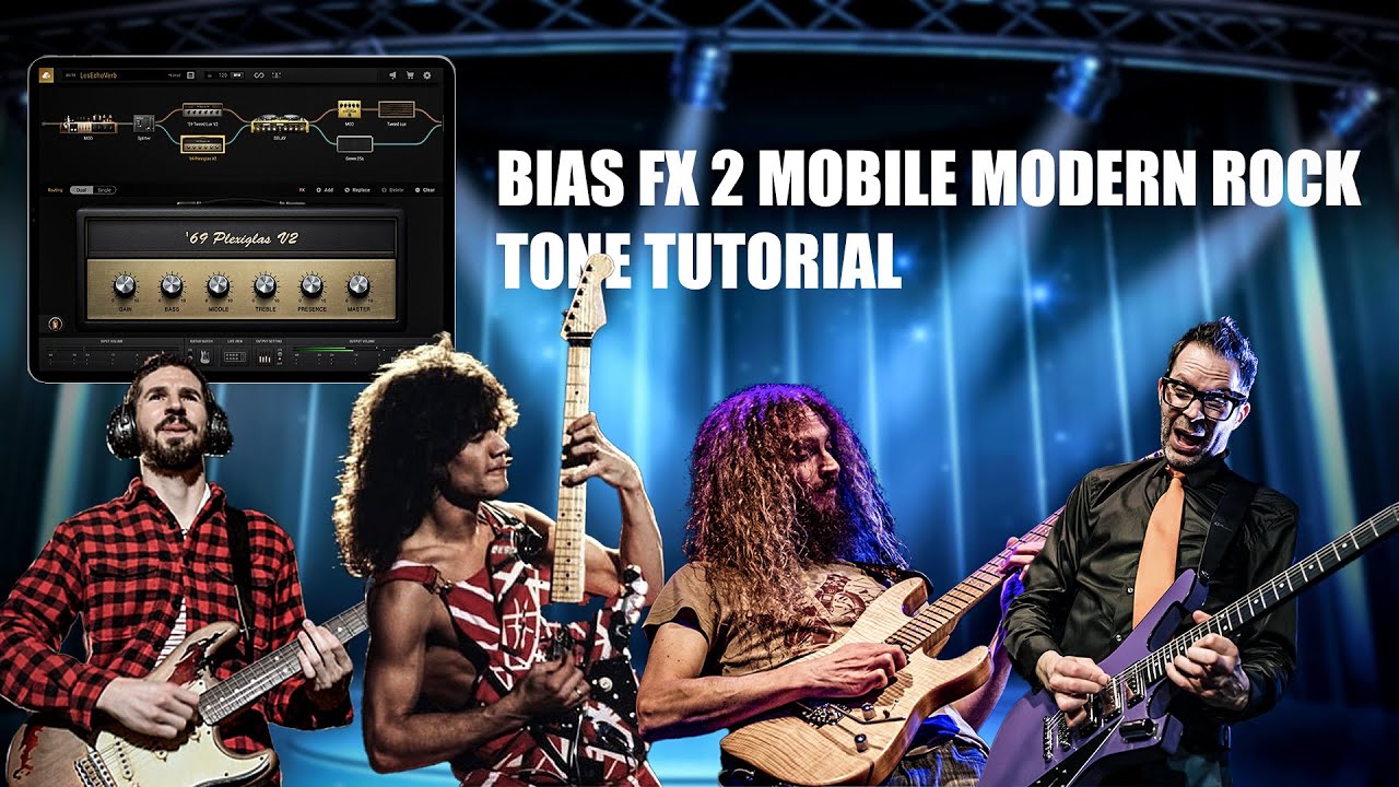 Учебное пособие по Bias FX 2 Mobile: ROCK Distortion и Overdrive Crunch Tone &mdash; Bias FX 2 и Amp Mobile для iPad