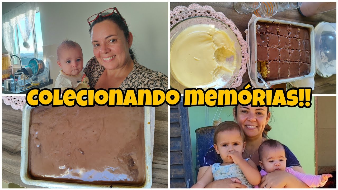 Cheiro de bolo de cenoura no ar/Recebemos visita‼️