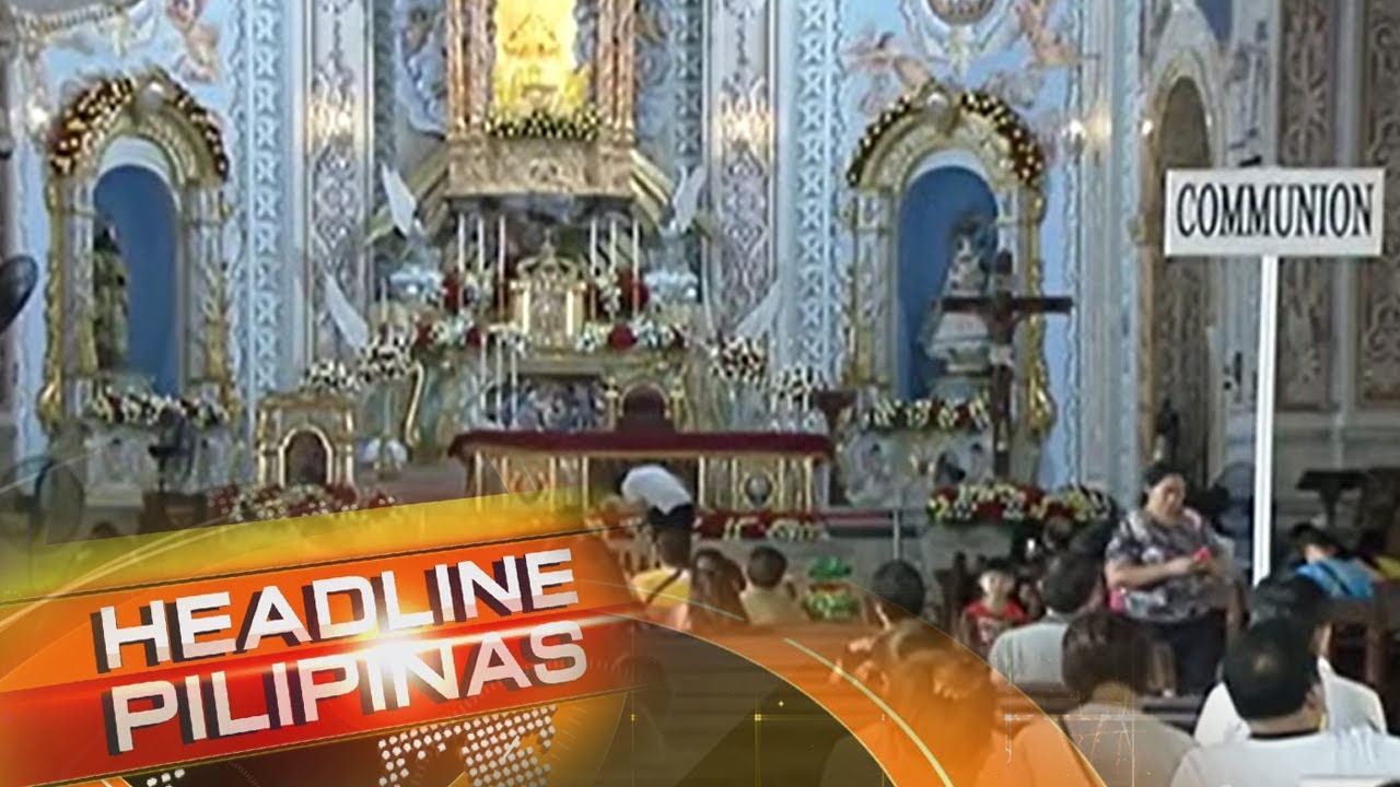 50% capacity sa religious gatherings sa GCQ areas pinayagan na | Headline Pilipinas