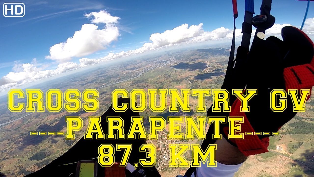 Cross Country GV - Voo de parapente em Governador Valadares - Pico da Ibituruna