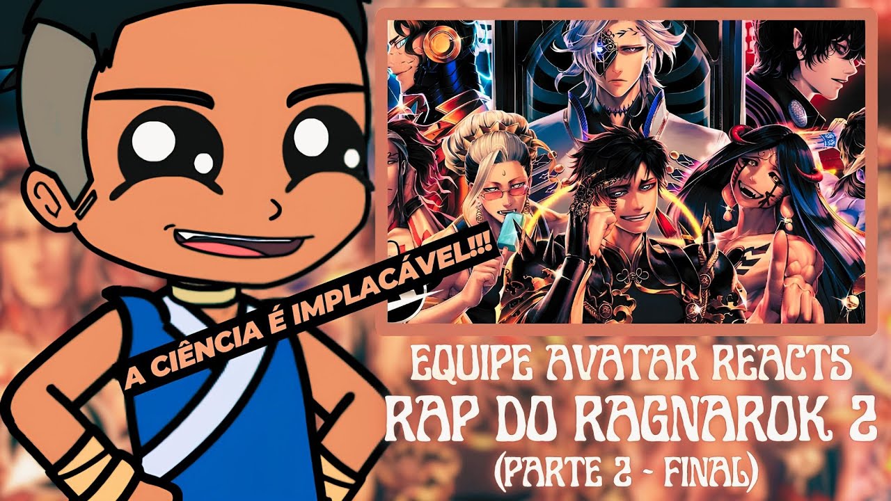 Equipe Avatar React ao Rap do Ragnarok 2 | Deuses VS Humanos | (AniRap) | (Parte 2 - Final)