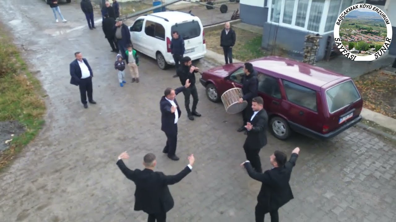 BAŞÇAKMAK KÖYÜ ERZURUM DÜĞÜNLERİ GELİN ÇIKARMA