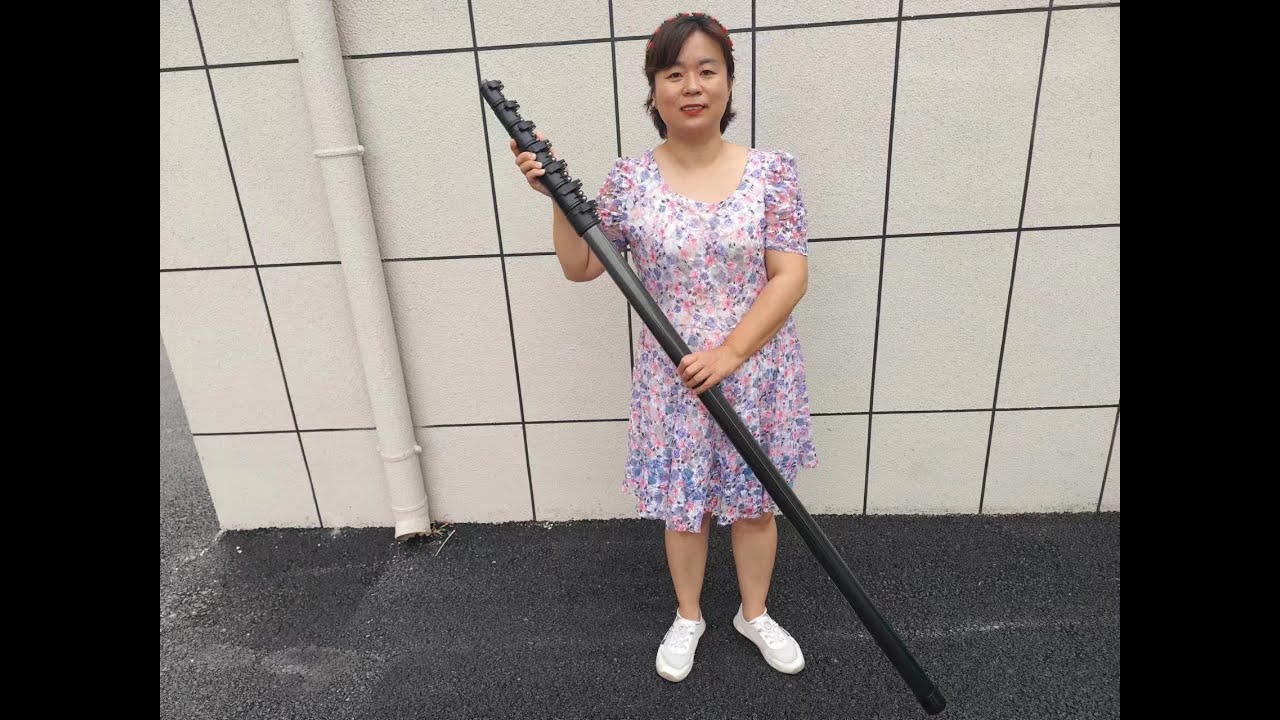 35ft carbon fiber telescopic pole