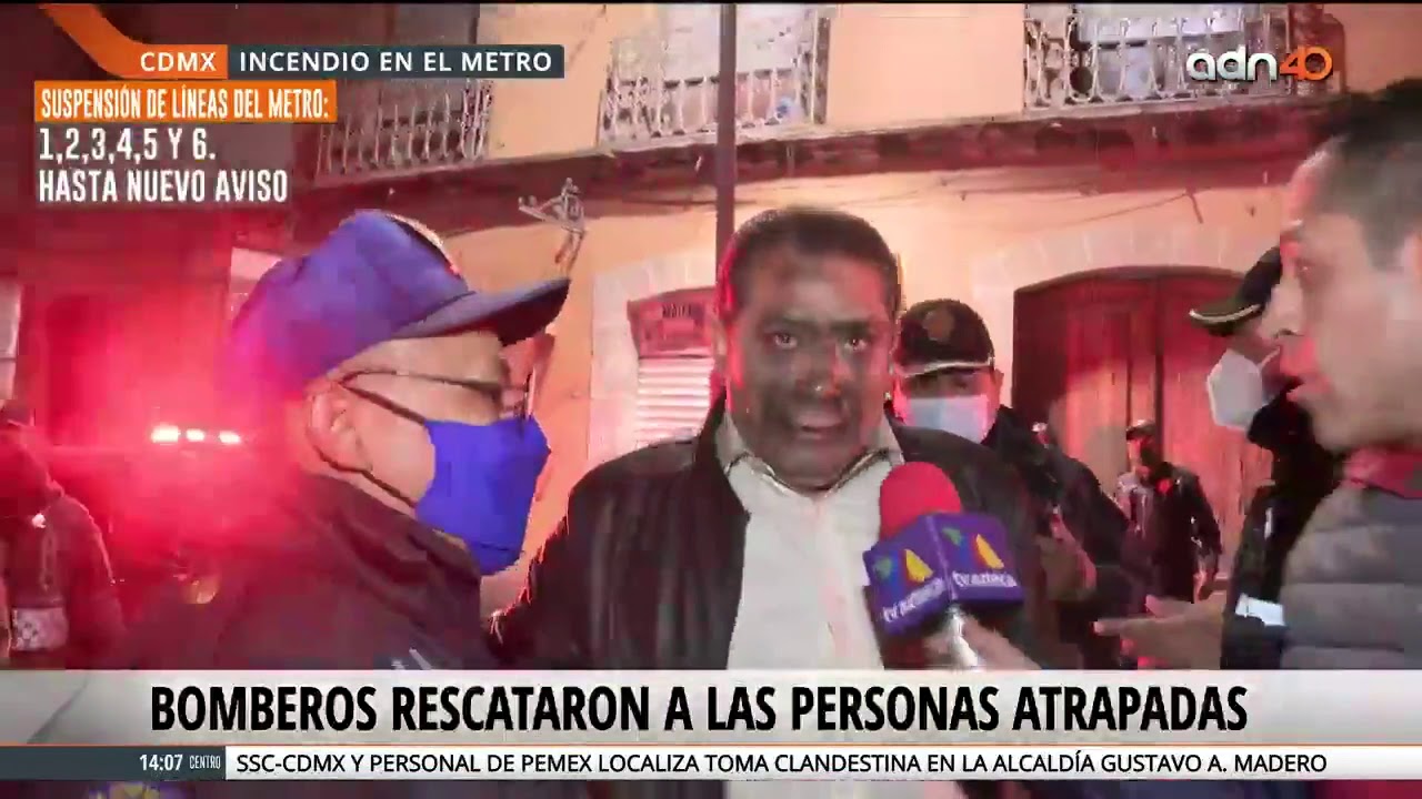 Crónica del incendio en la subestación eléctrica del Metro de la CDMX