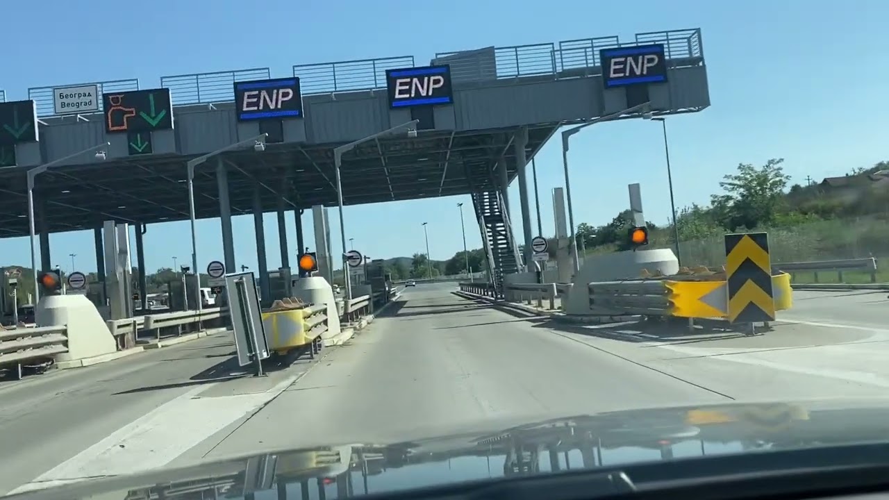 Beograd, voznja, nova petlja Bubanj potok, naplatna rampa Vrcin, Begaljicko brdo