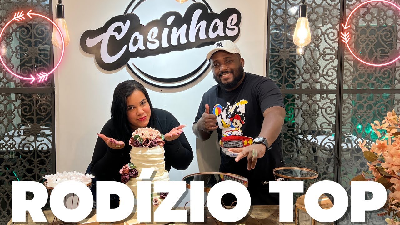 Casinhas !!! Rodízio de comidas de Festa.  Muito bom.