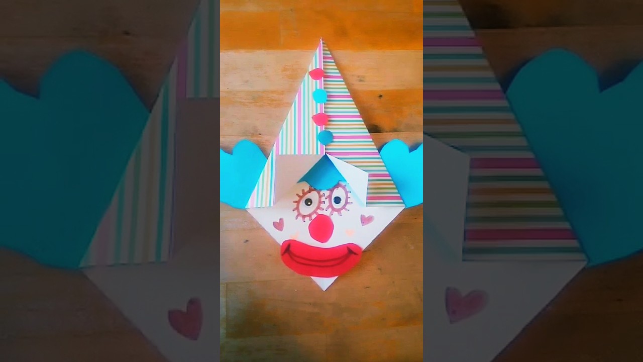 clown crafts / carnival crafts / clown craft for toddlers / crafts for toddlers/ crafts with paper