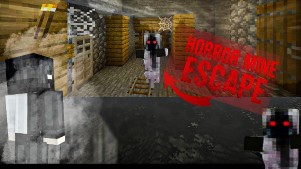 Minecraft PE Horror Tunnel Escape I Am Stuck in a Deadly Tunnel in MCPE