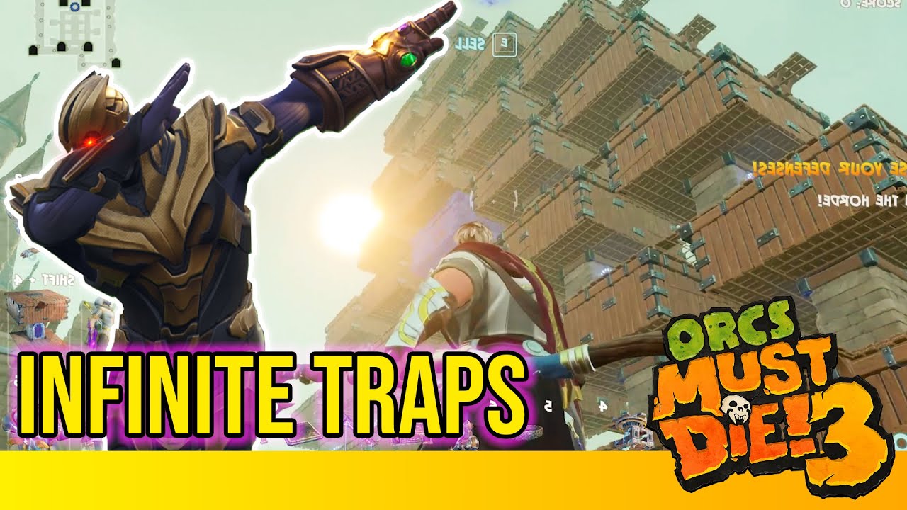 Using INFINITE TRAPS Through Mods To BREAK Orcs Must Die 3