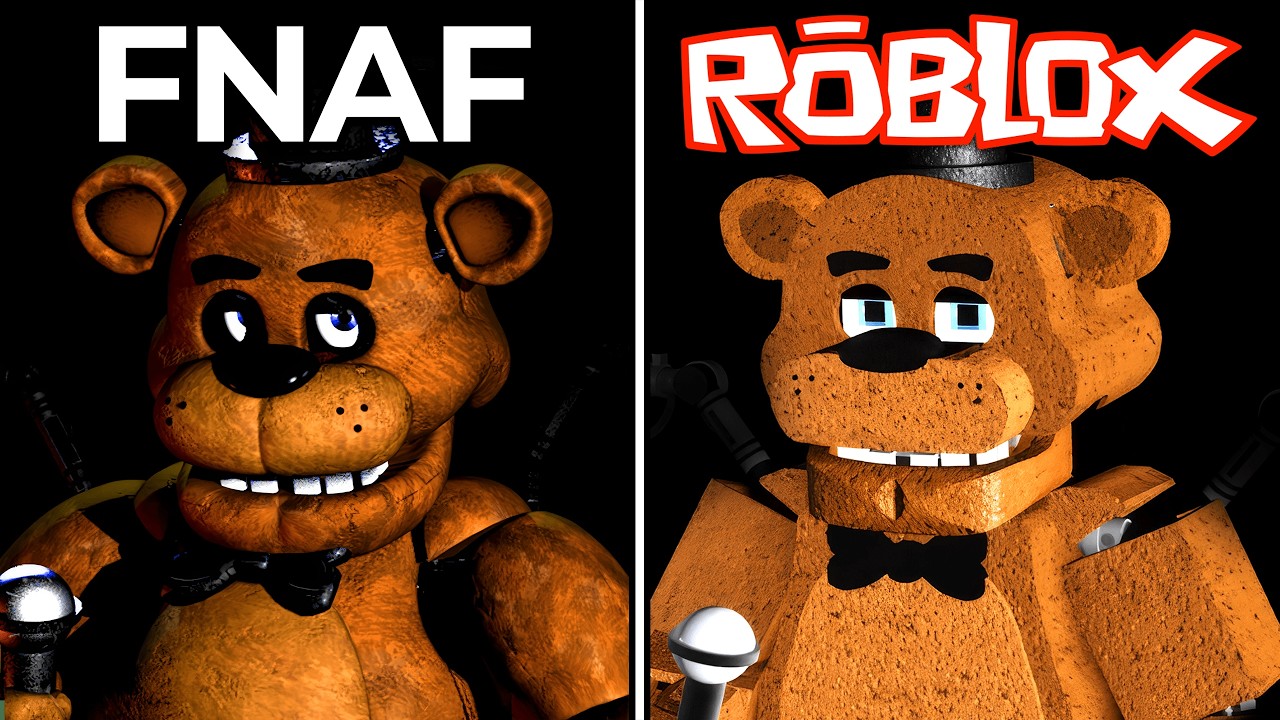 I Played MORE FNAF Roblox Games