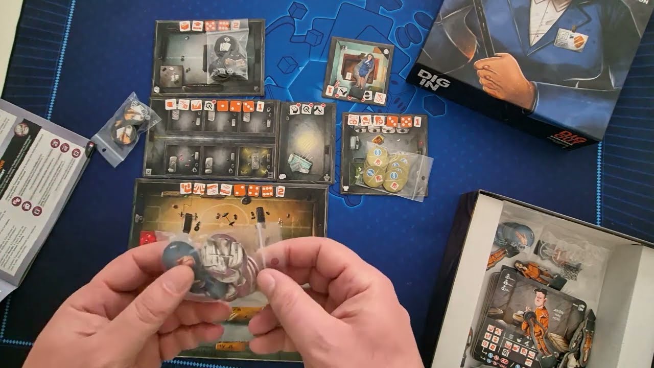 Découverte jeu de société : Dig In (extension Dig Your Way Out)