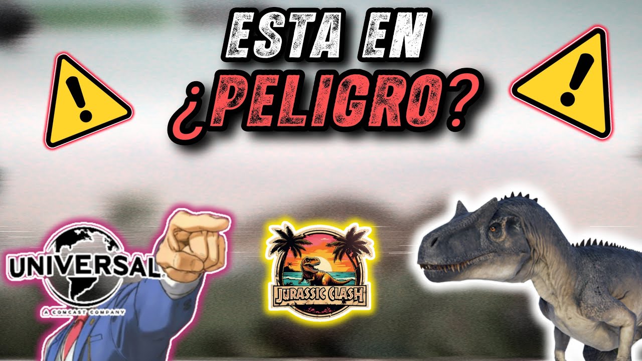 ‼️Jurassic Clash‼️en ¿peligro?⚠️