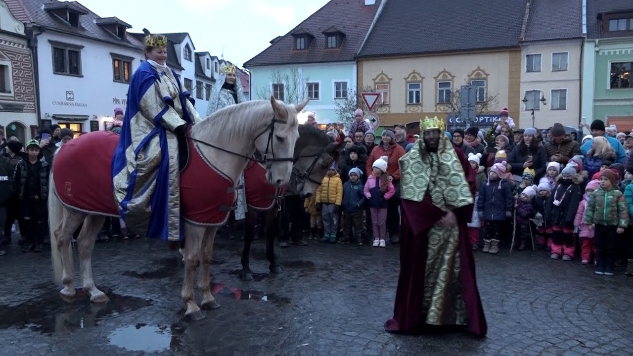 Tři králové na náměstí v Sušici