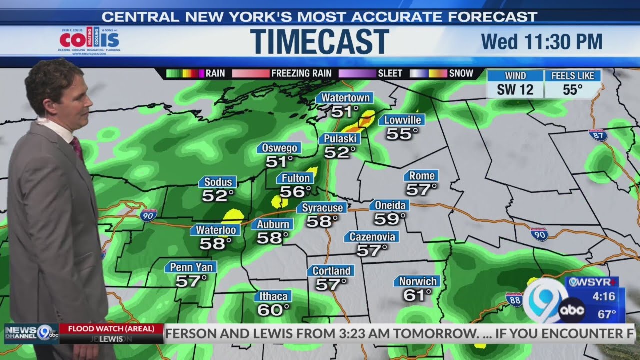 Storm Team Forecast: 4PM Wednesday 3-11-26