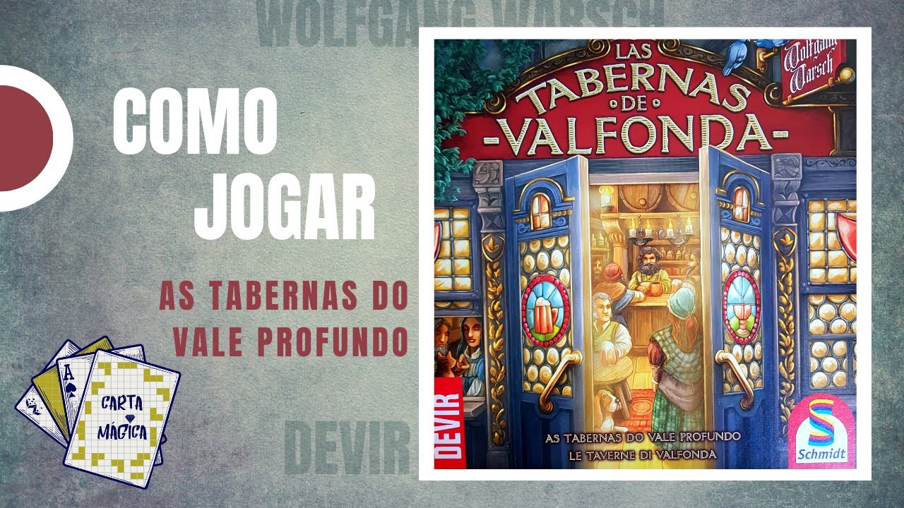 AS TABERNAS DO VALE PROFUNDO | COMO JOGAR (PORTUGUÊS)