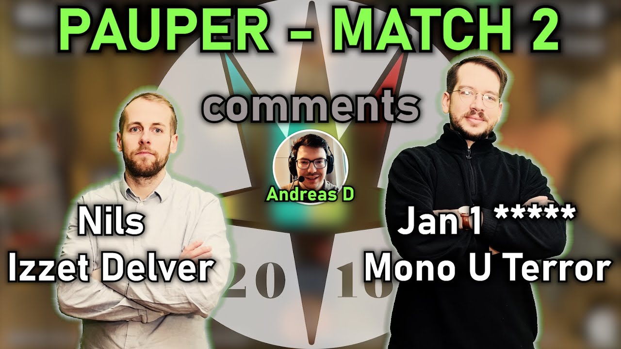 S12 WNM9 | PAUPER | Izzet Delver - Mono U Terror | MATCH 2