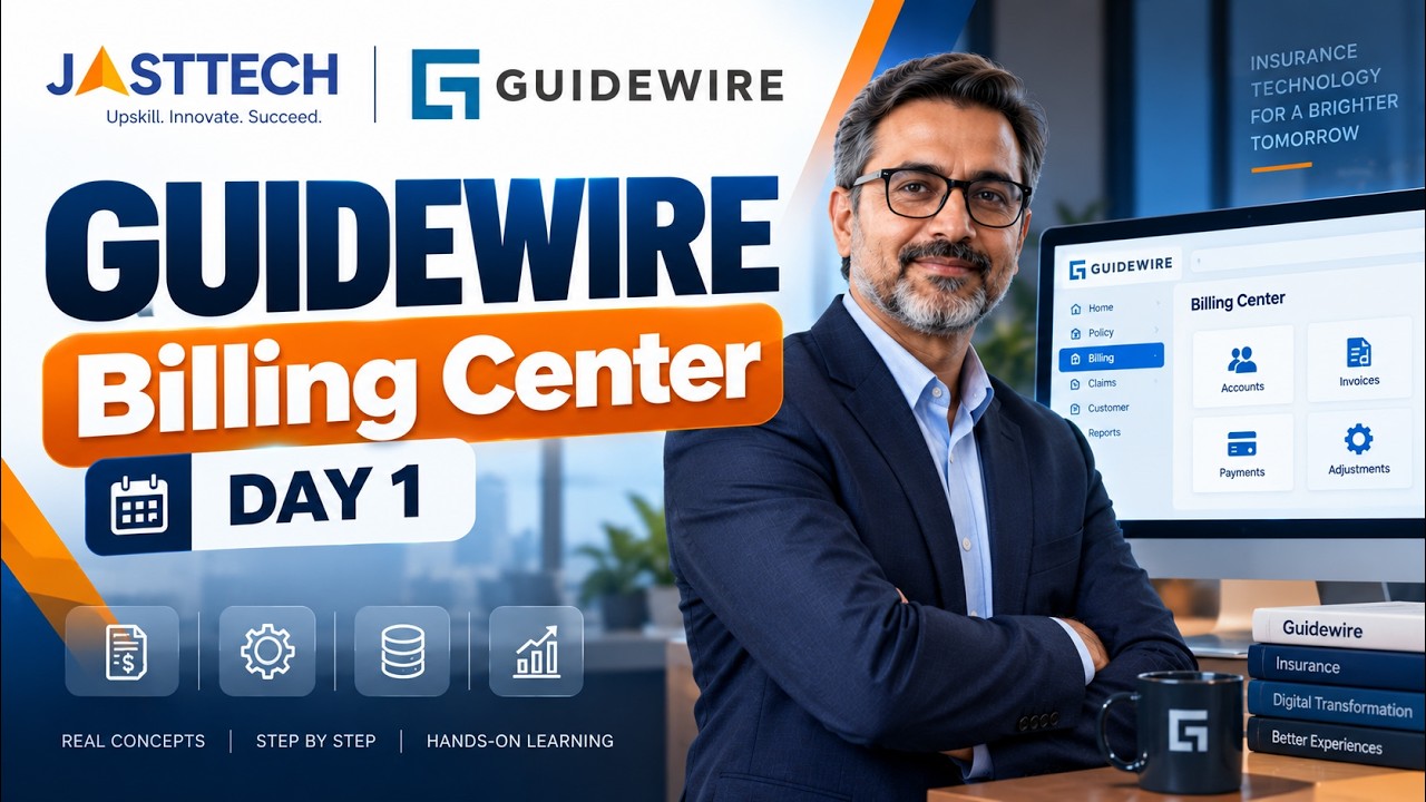 Guidewire Billing Center Training | Guidewire BillingCenter Course | Guidewire tutorial | JastTech