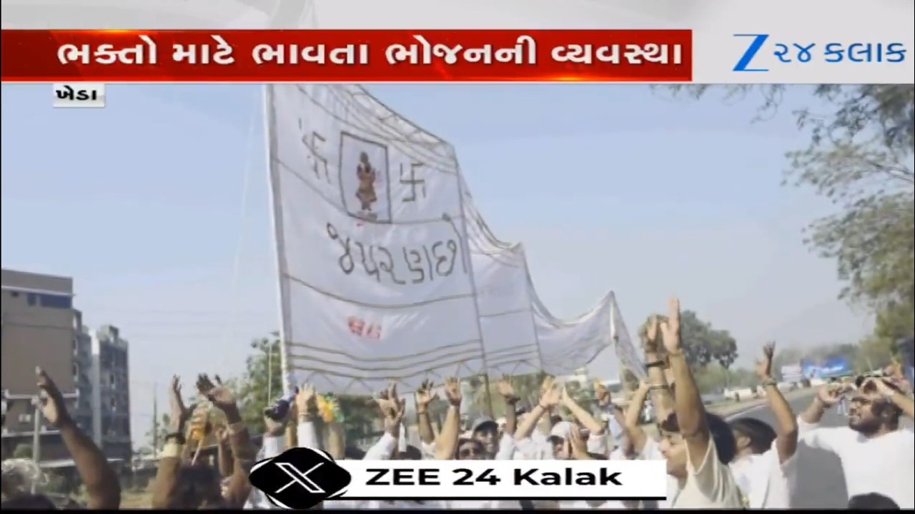 Kheda: Dakorના ઠાકોરના શરણે પહોંચી રહ્યા છે ભક્તો, જય રણછોડના નાદથી ગુંજ્યા રસ્તાઓ