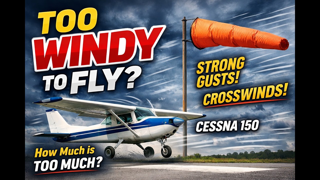 Windy Weather and Flying Small Planes.  Should we fly?