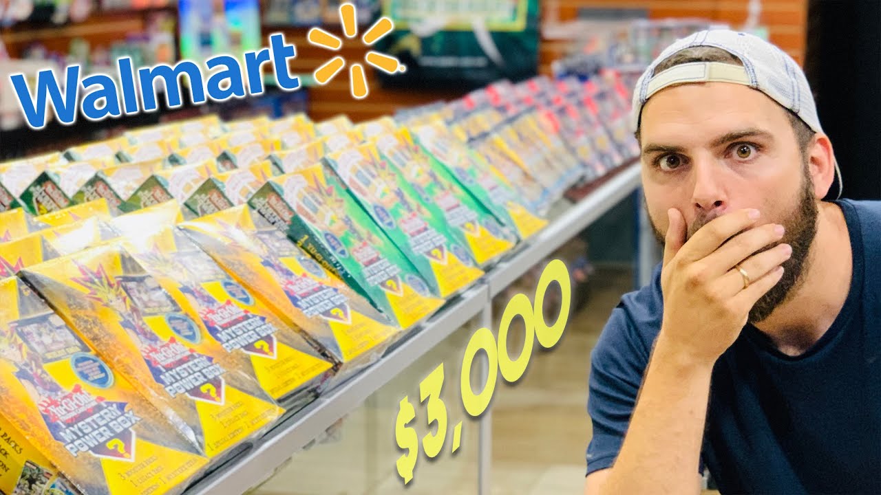 We Spent $3,000 on Yu-Gi-Oh! Cards from Walmart!【#遊戯王】