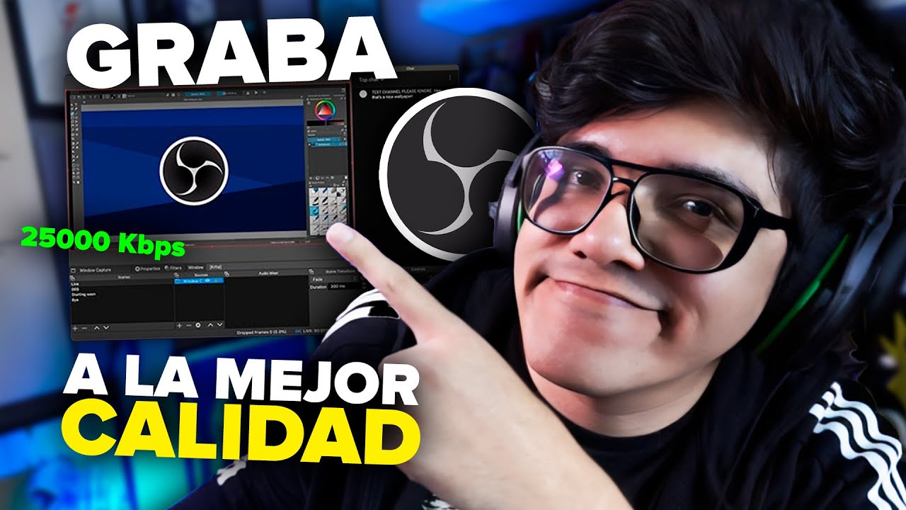 COMO GRABAR A LA MEJOR CALIDAD EN OBS? | GRABA TUTORIALES | Tutorial UrbVic