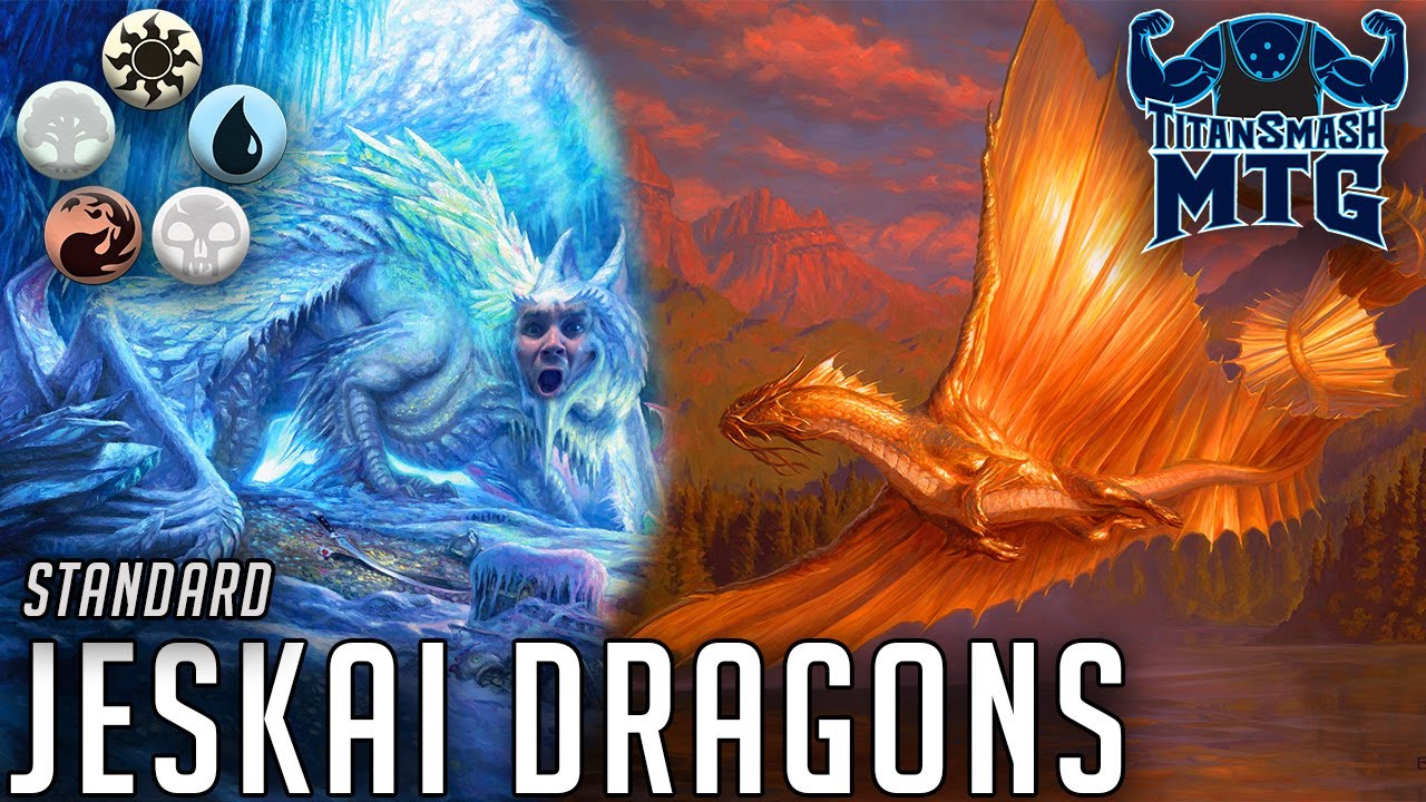 Jeskai Dragons - Soaring Through The Forgotten Realms