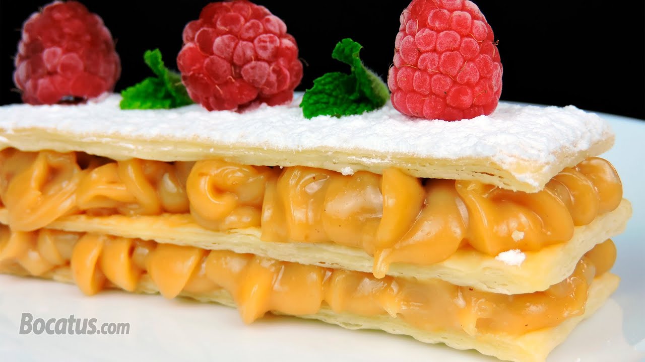 Milhojas de Turrón (postre navideño fácil y vistoso)