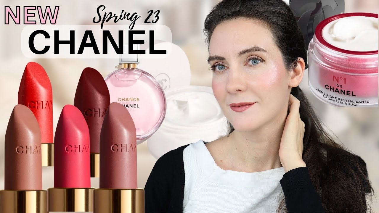 Chanel SPRING 2023 New Rouge Allure Velvet lipsticks  Chance Body Creams | N 1 de Chanel Rich Cream