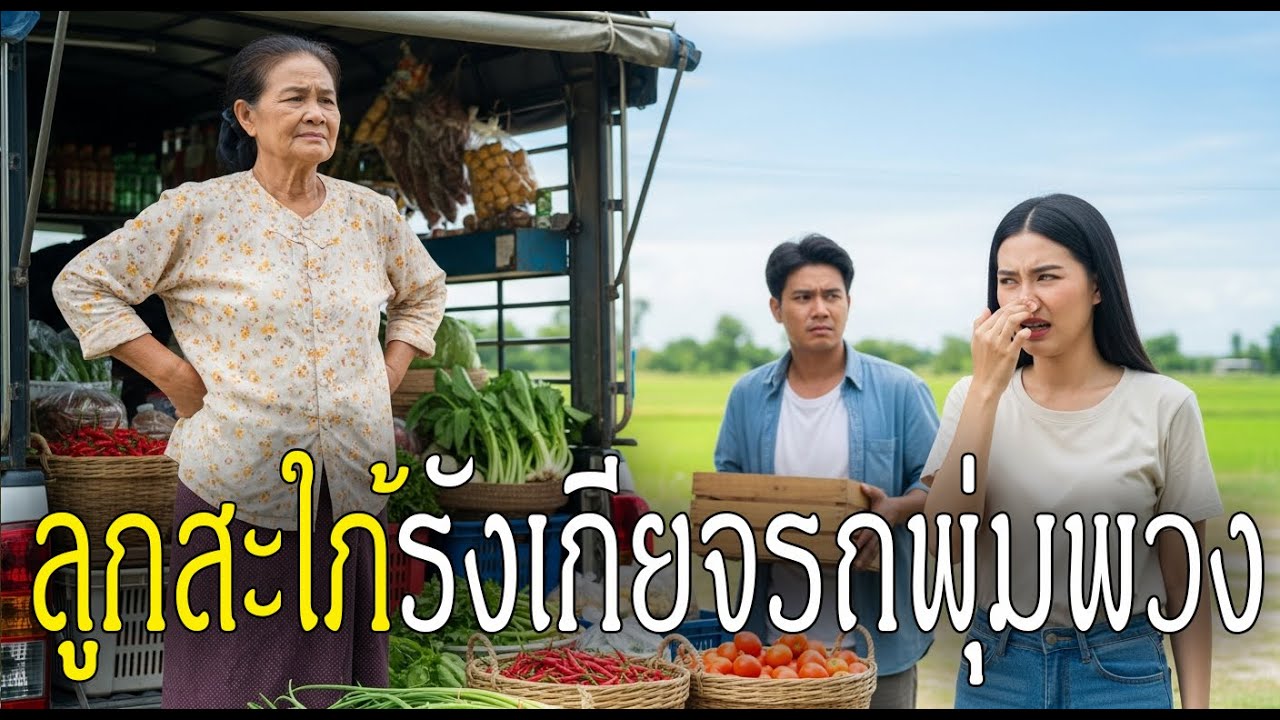 ลูกสะใภ้รังเกียจรถพุ่มพวง | นิทานไอดินกลิ่นบ้านนา