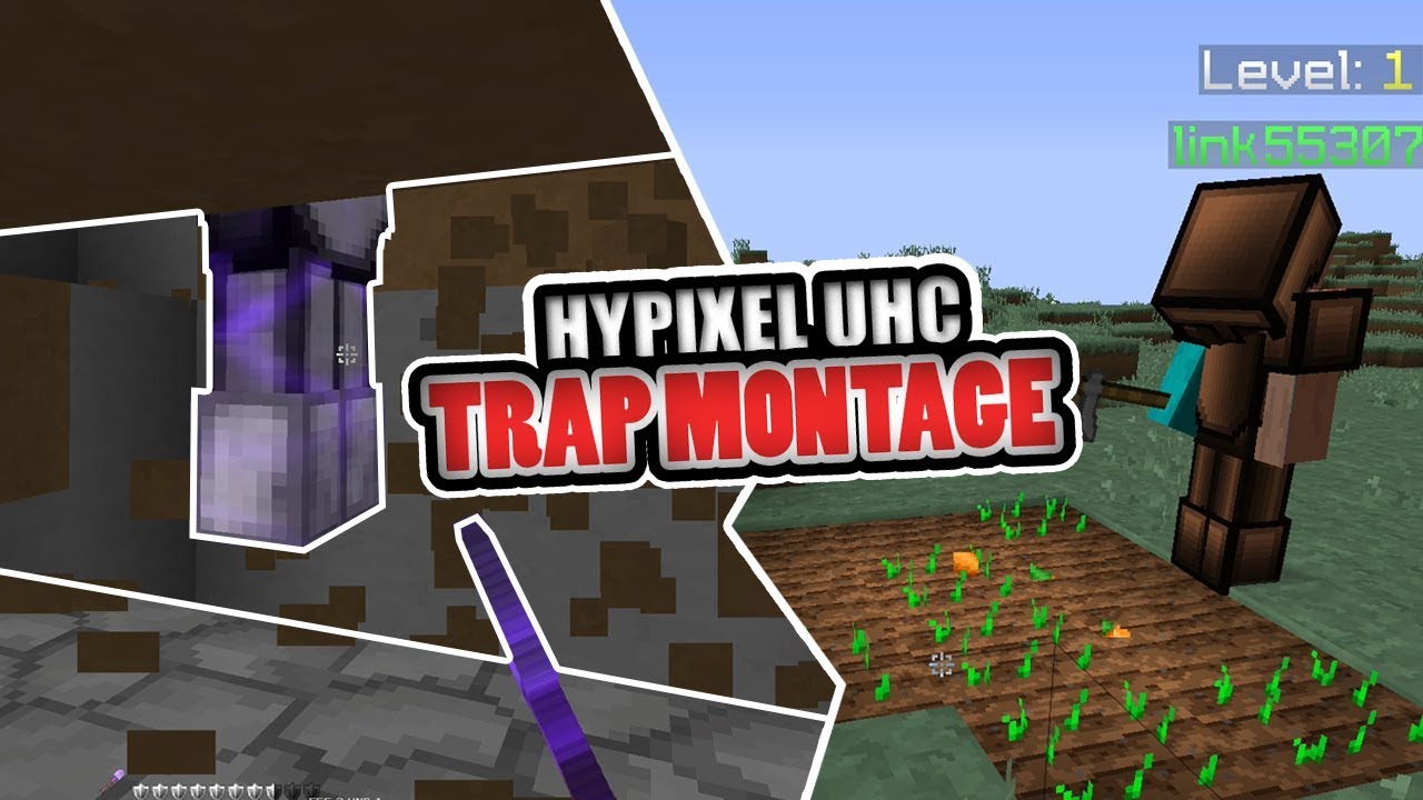 The FAKE Leather Noob UHC Trap Montage | A New Era of Hypixel UHC Trapping