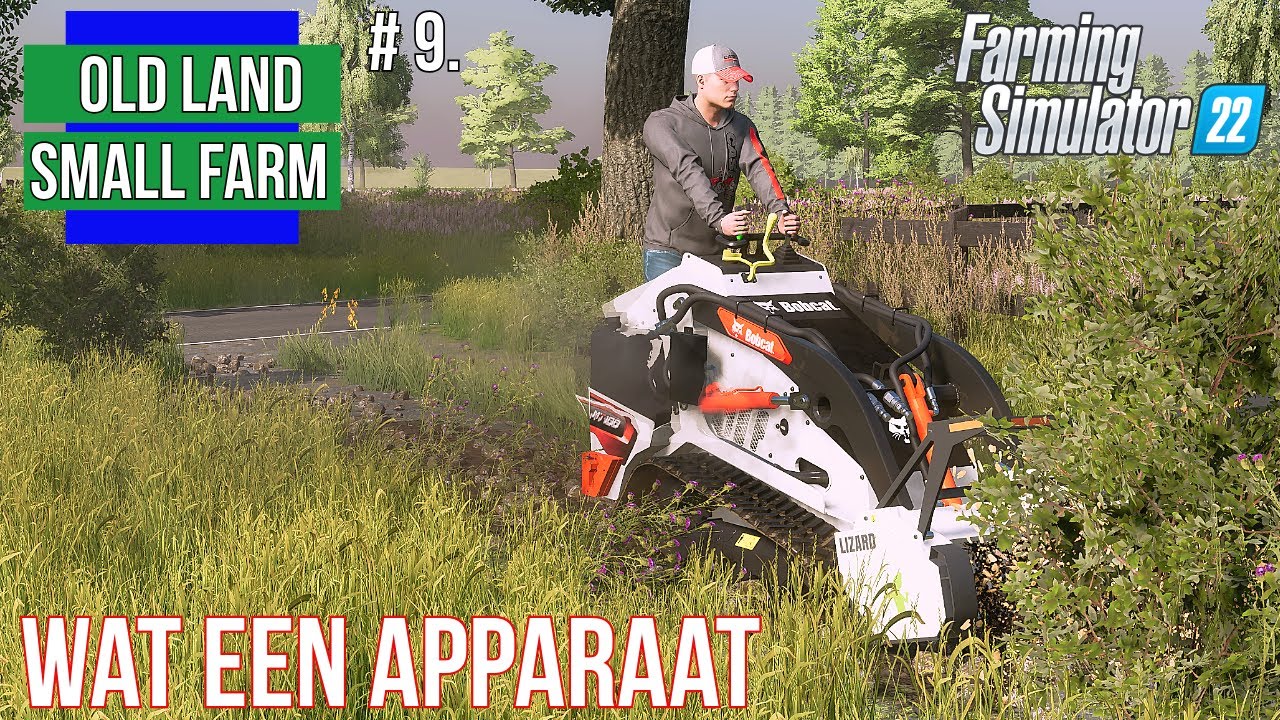 WAT EEN APPARAAT | Old land, Small Farm | 9 | - Farming Simulator 22 #fs22 #farmingsimulator22