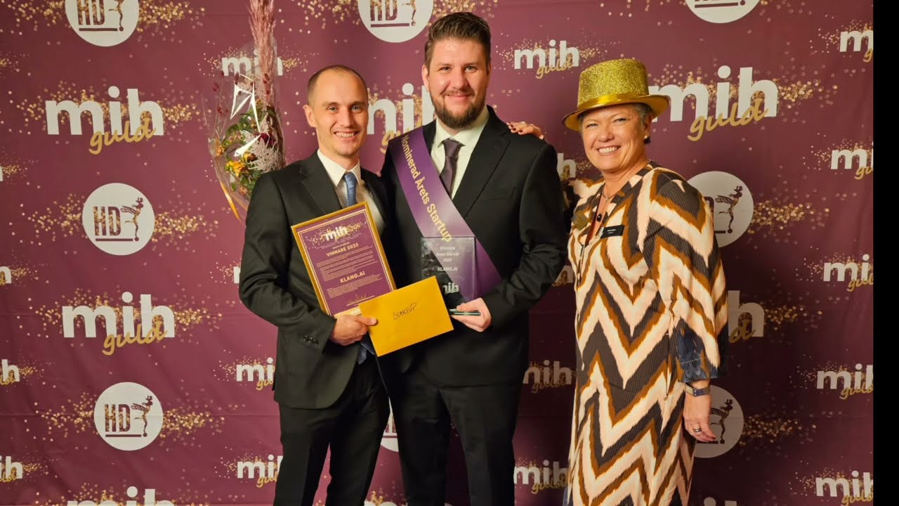 MiH Guld 2025 Årets Startup