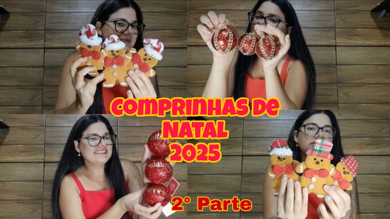 MINHA 2° COMPRA DE NATAL, FEITAS NA SHOPEE | #natal2025 