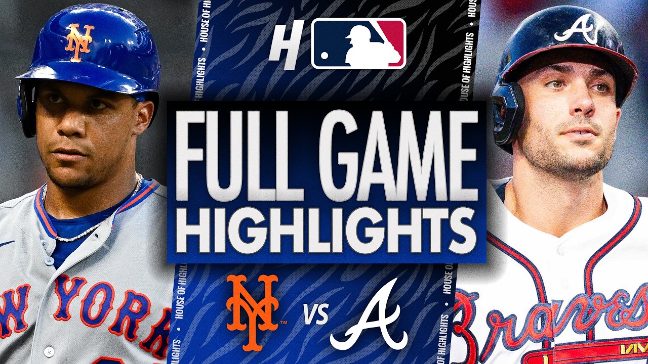 New York Mets против Atlanta Braves &mdash; ЛУЧШИЕ МОМЕНТЫ МАТЧА 🔥 6 июля 2026 г., сезон MLB