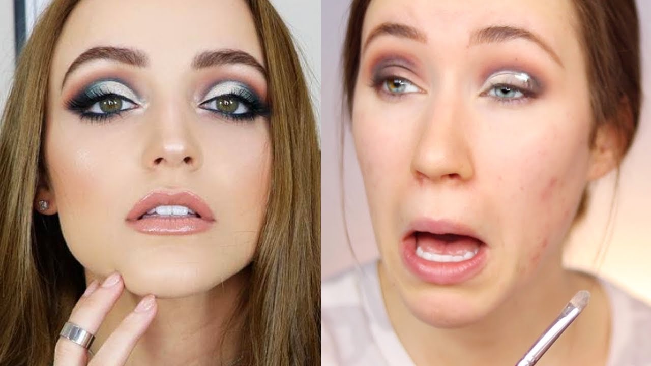 I Tried Following a KathleenLights Makeup Tutorial