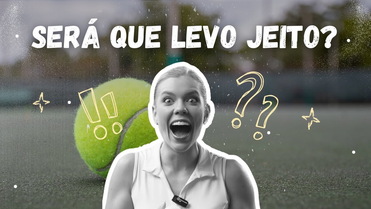 Levei uma bolada jogando tênis | Minha primeira vez