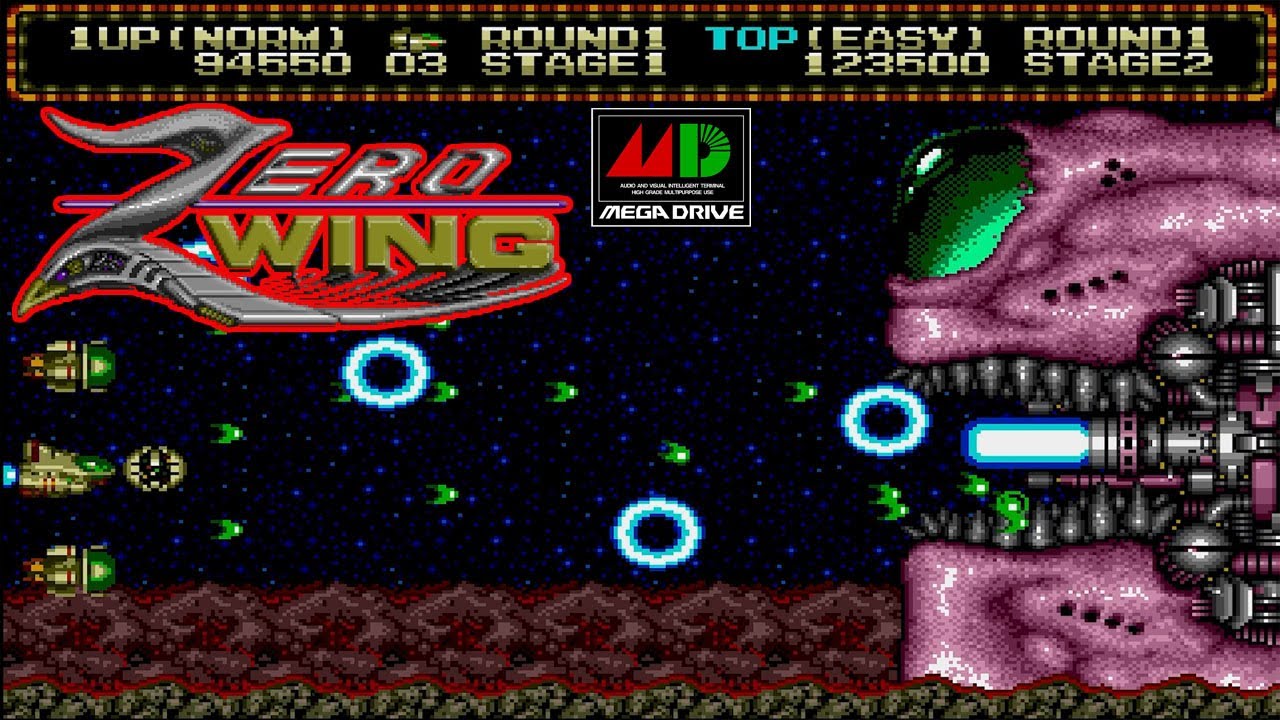MD ゼロウィング / Zero Wing - 一周目