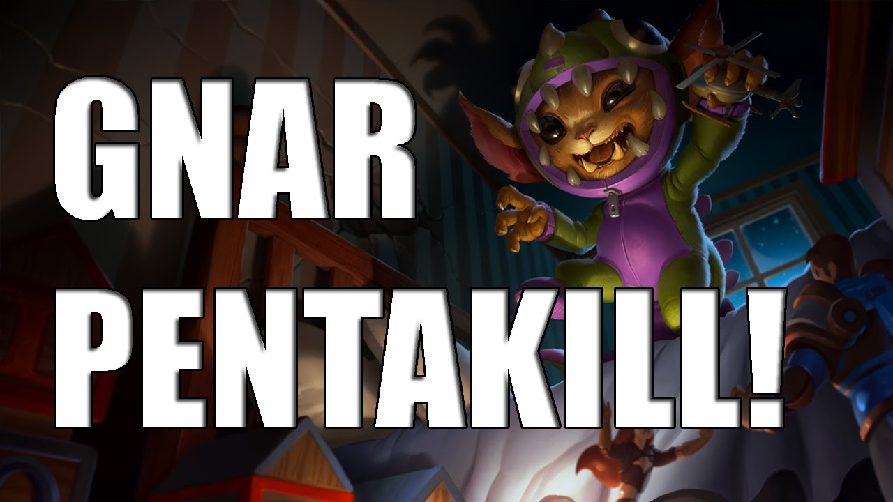 LeagueShorts || Gnar Pentakill