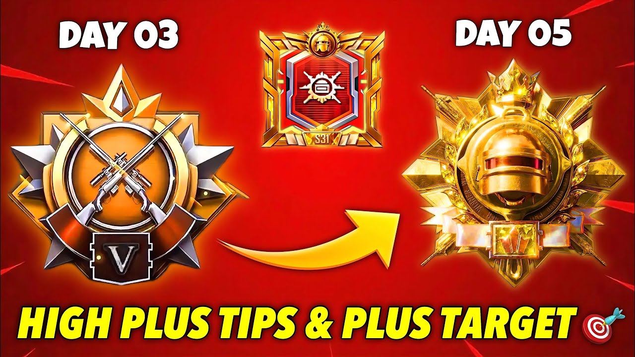 🔥Day 03 - Crown to Conqueror | Fastest Solo Rank Push Strategy 😱| BGMI 4.5 