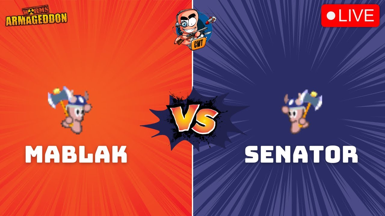 🔴 Live: Senator vs Mablak - CWT 2024 | Worms Armageddon
