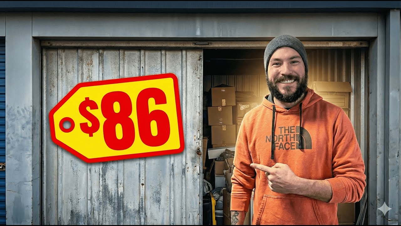 I Bought An Abandoned Storage Unit For Only $86!