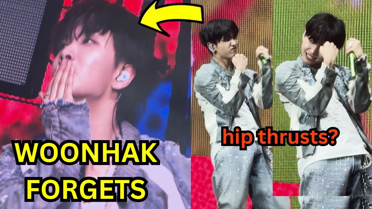 BOYNEXTDOOR’s Woonhak *forgets* everything in Manila concert…and Jaehyun made it even crazier! 